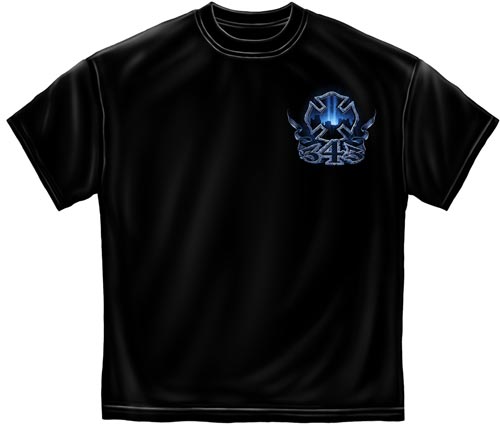 343 Fallen Brothers Firefighter 9/11 T-shirt