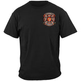 True Hero Honorary Firefighter Black T-Shirt