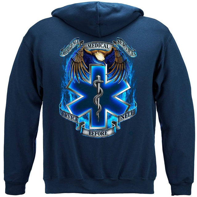 Service Before Self EMS Hoodie