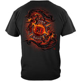 Fear No Evil Firefighter T-shirt | Fireman T-Shirts