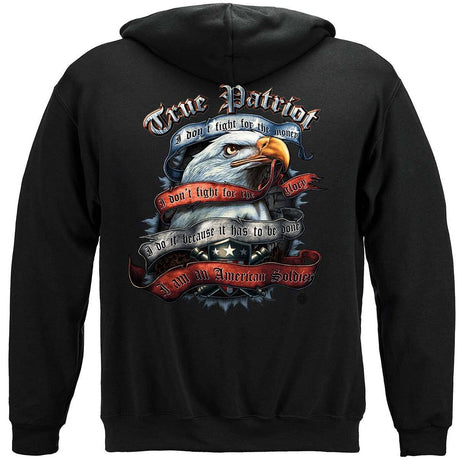 American Soldier True Patriot Hoodie
