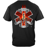 Commemorative 9-11 Never Forget Paramedic T-Shirt