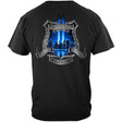 We Will Never Forget Police T-Shirt- Black