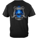 We Will Never Forget Police T-Shirt- Black