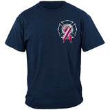 Firefighter Fight for a Cure Breast Cancer Awareness T-shirt