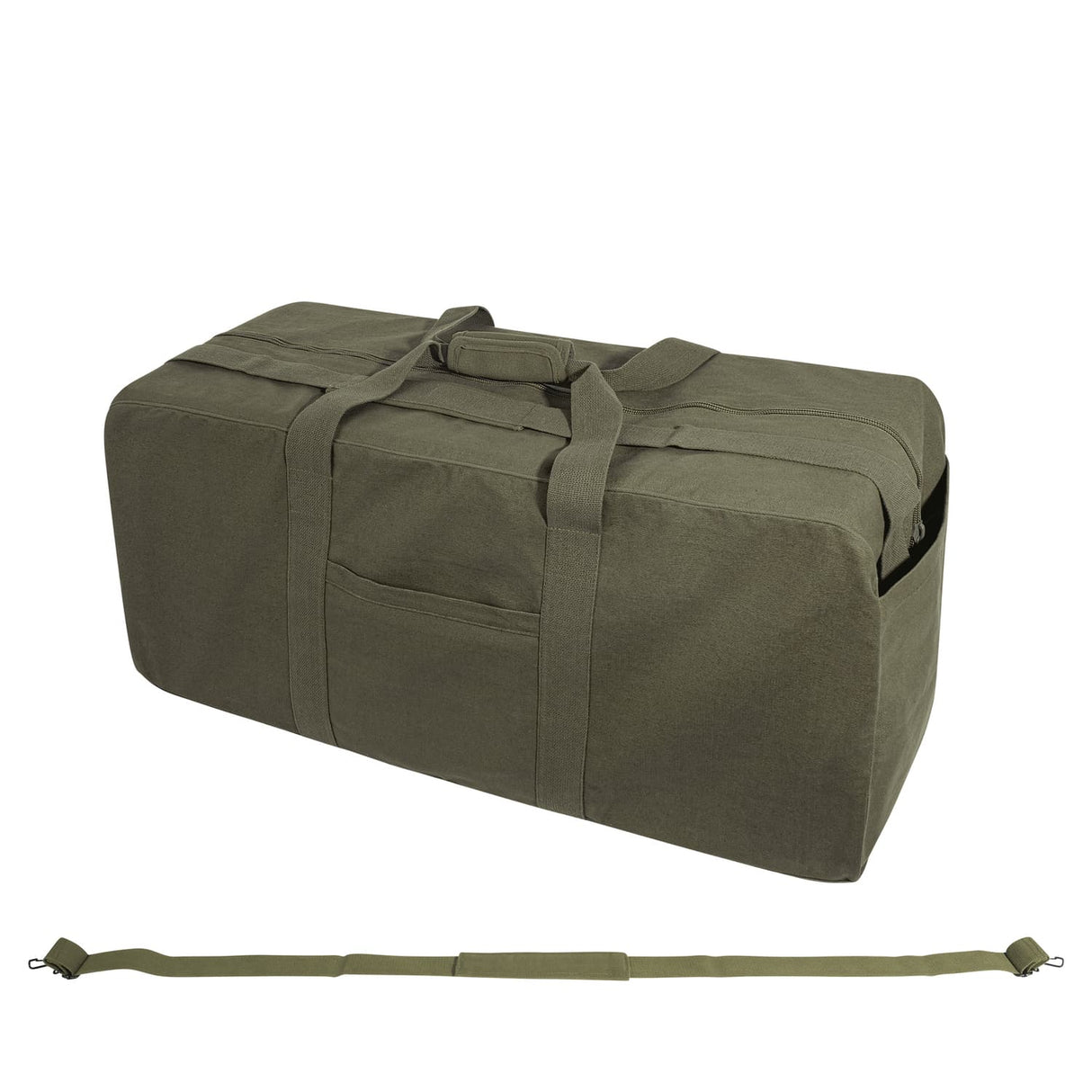 34-Inch Heavyweight Canvas Cargo Duffle Bag