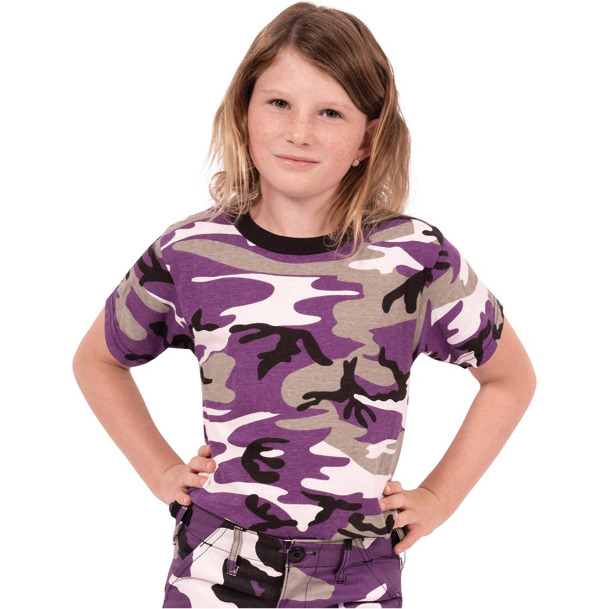Kids Camo Short Sleeve T-Shirt