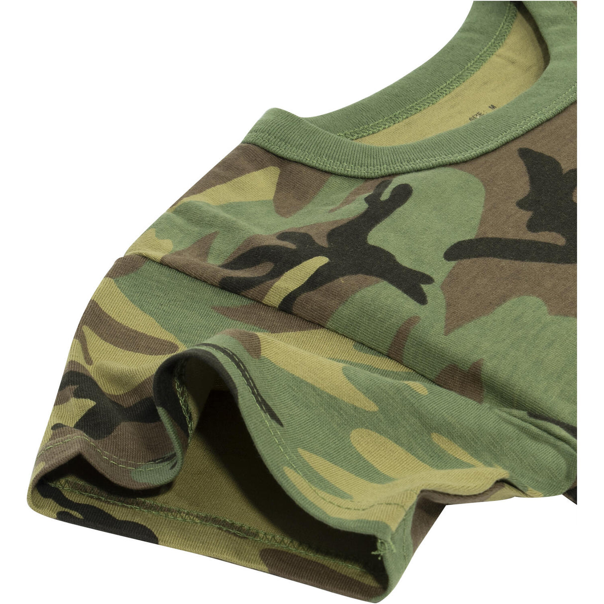 Kids Woodland Camo Short Sleeve T-shirt