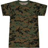 Kids Camo Short Sleeve T-Shirt