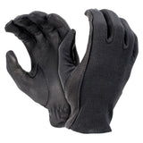 Hatch KSG500 Tactical Pull-On Operator gloves — pair with palm and back views