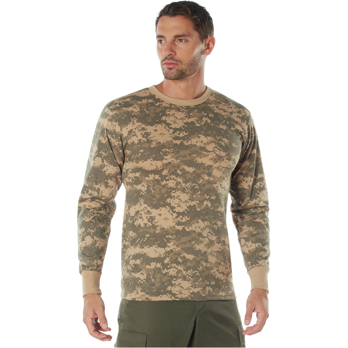 Long Sleeve Digital Camo T-Shirt