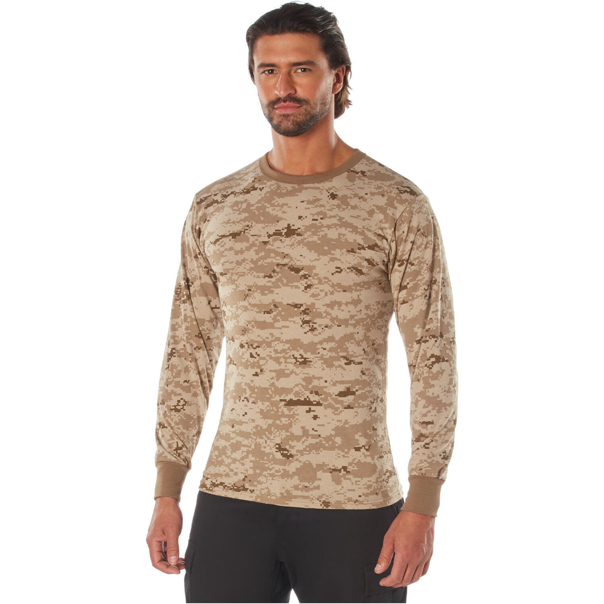 Long Sleeve Digital Camo T-Shirt