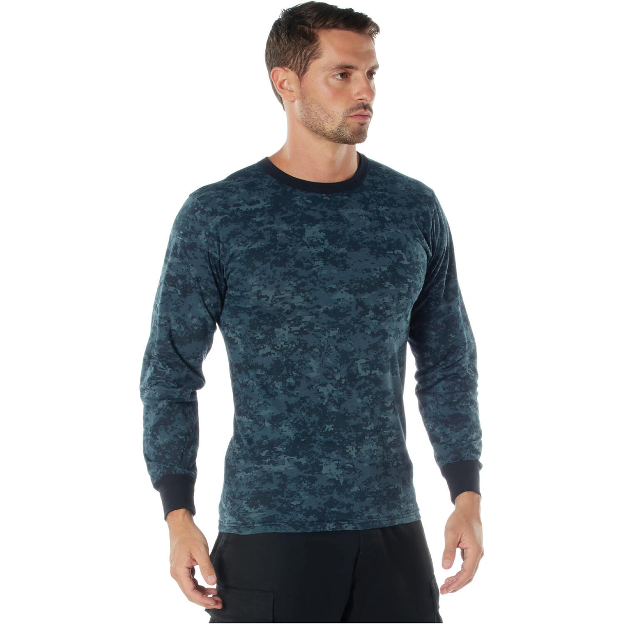 Long Sleeve Digital Camo T-Shirt