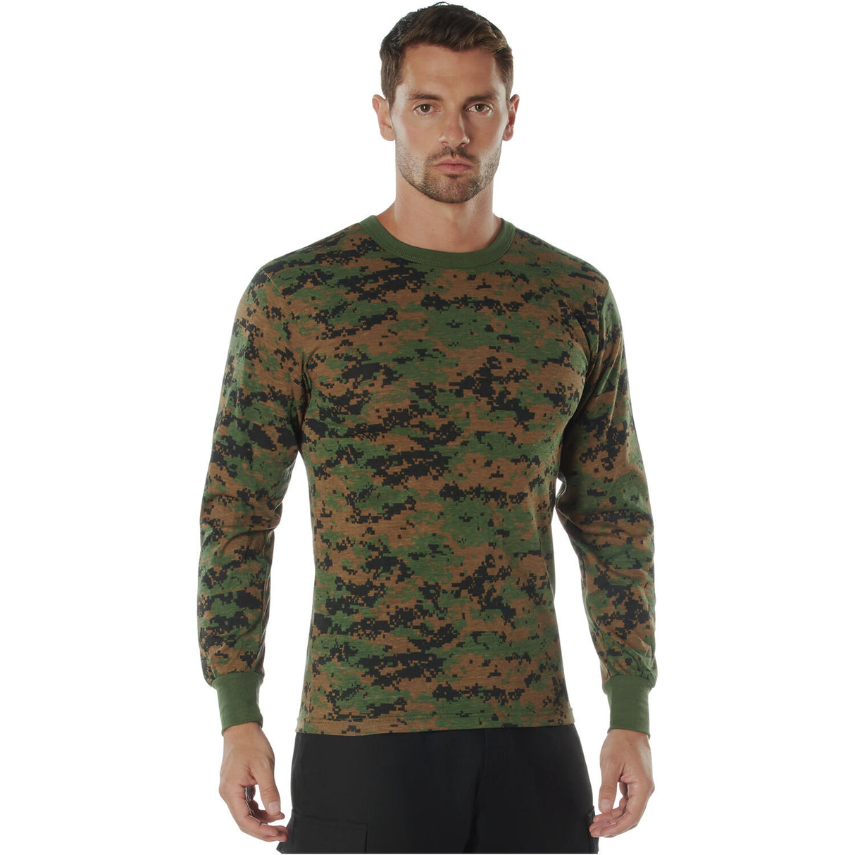 Long Sleeve Digital Camo T-Shirt