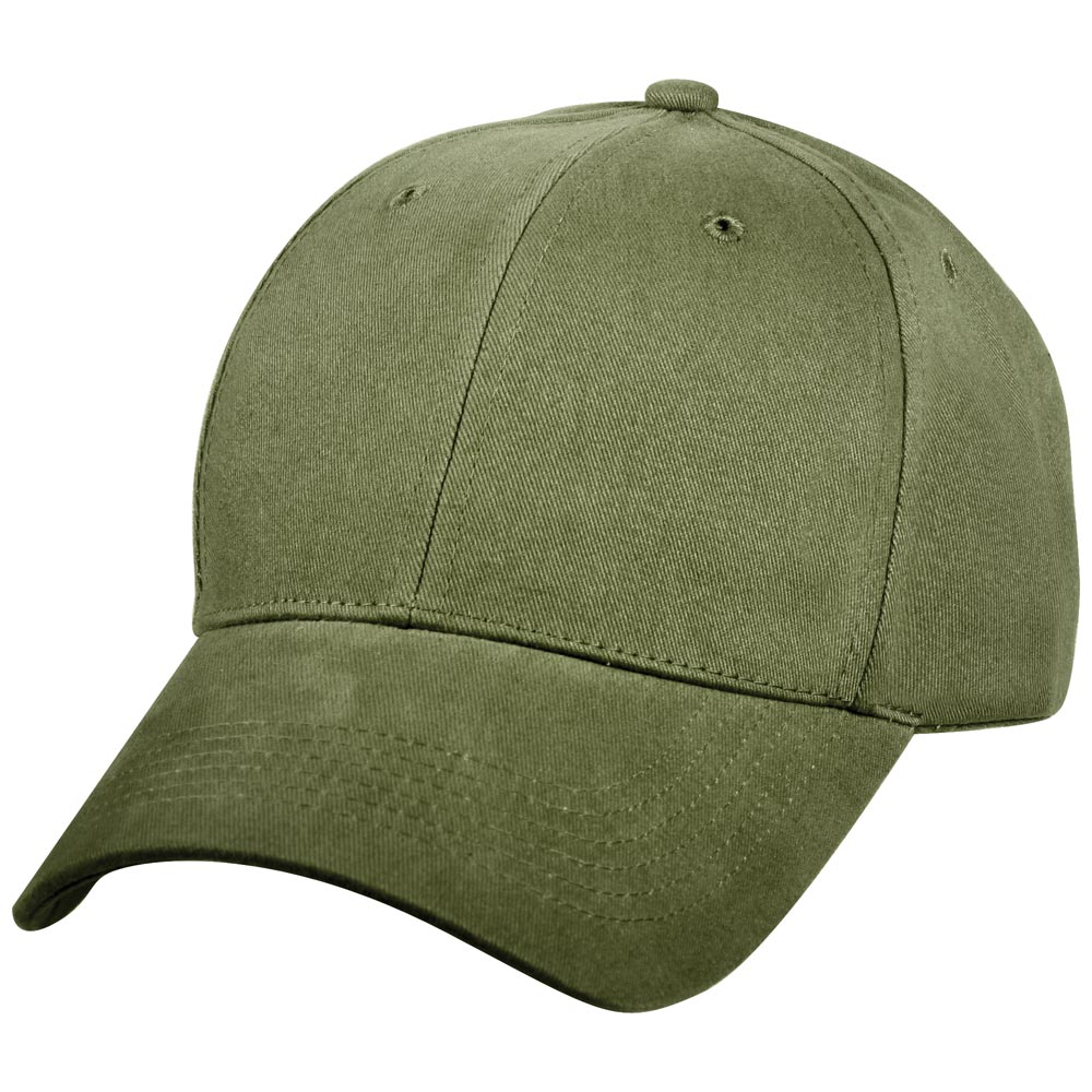 Low Profile Solid Color Baseball Cap