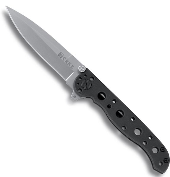 CRKT M16 Bead Blast Spear Point Razor Edge Folding Knife - M16-01S