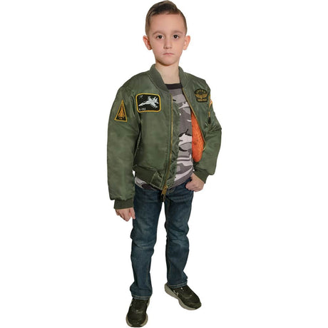 Kids Top Gun MA-1 Flight Jacket