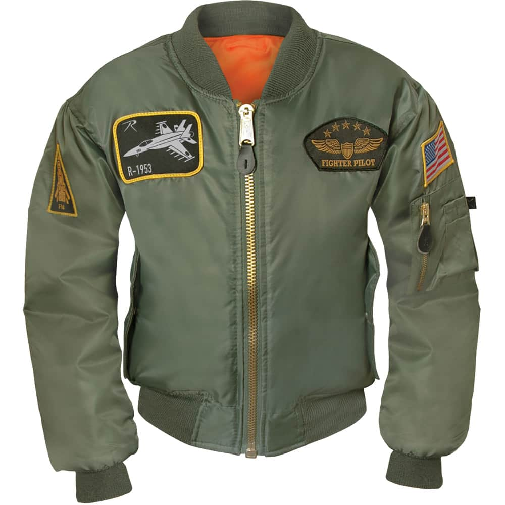 Kids Top Gun MA-1 Flight Jacket