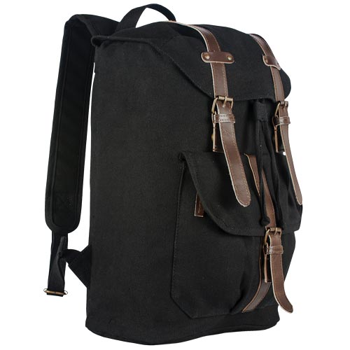 Madridian 17-inch Retro Canvas Backpack