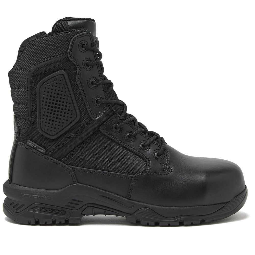 Magnum Strike Force 8-inch Side Zip Composite Safety Toe Waterproof Tactical Boot