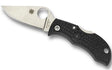 Spyderco Manbug Lightweight Plain Edge Pocket Knife - MBKP