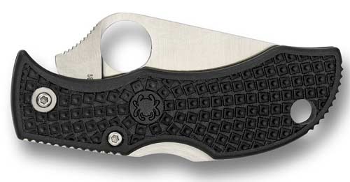 Spyderco Manbug Lightweight Plain Edge Pocket Knife - MBKP