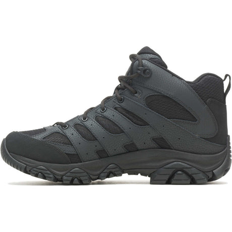 Merrell Moab 3 Mid Black Waterproof Tactical Boot
