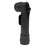 Basic Issue Black D-Cell Anglehead Military Type Flashlight