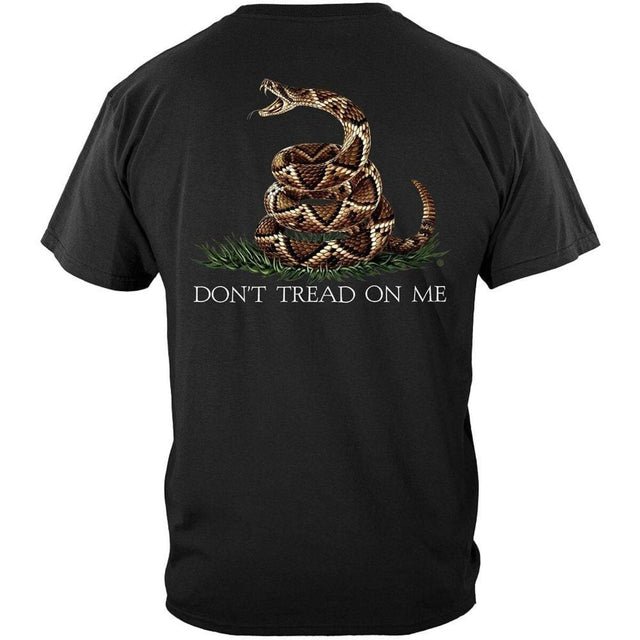 Don't Tread on Me T-shirt - Black