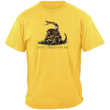 Don't Tread on Me Military T-shirt - Yellow