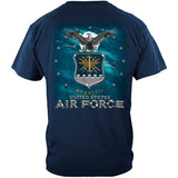 United States Air Force Eagle and Shield Military T-Shirt