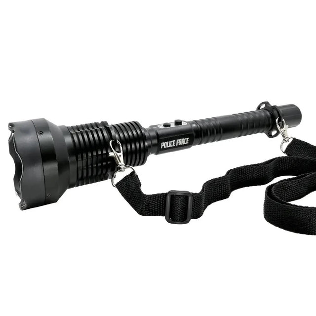 Police Force Tactical Torch 1200 Lumen Stun Flashlight