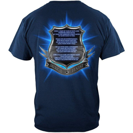 America's Finest Thin Blue Line Police T-shirt