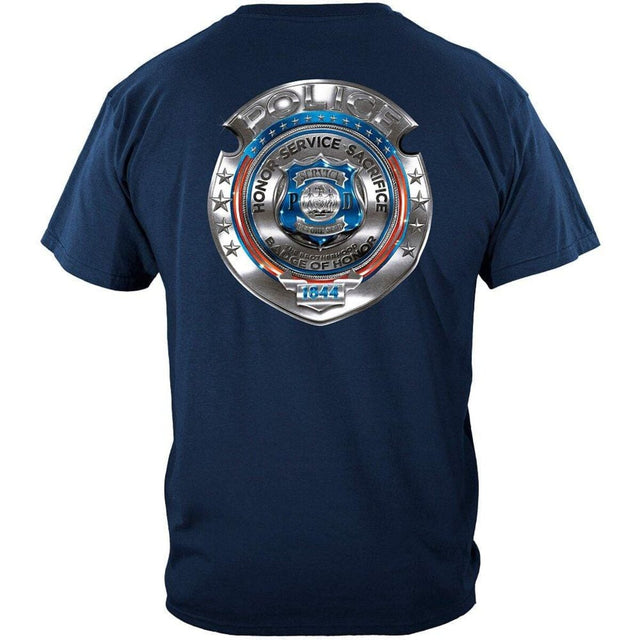 Police Badge of Honor T-shirt
