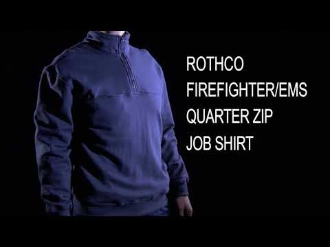 Firefighter EMS 1/4 Zip Job Shirt