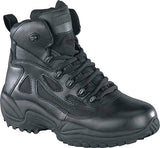 Reebok Mens Rapid Response 6 inch Black Side Zip Tactical Boots - RB8678