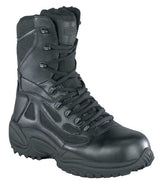 Reebok Womens Rapid Response 8 inch Waterproof Side Zip Tactical Boots- RB877