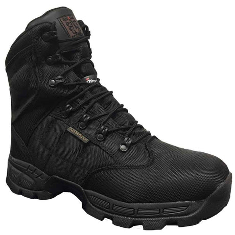 Rhino Men's Black Waterproof Insulated Outdoor & Tactical Boot