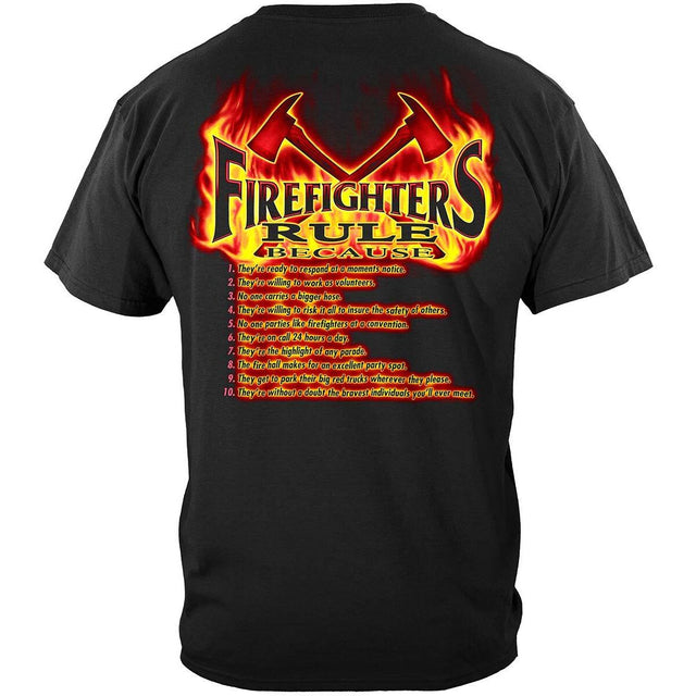 Firefighters Rule T-shirt