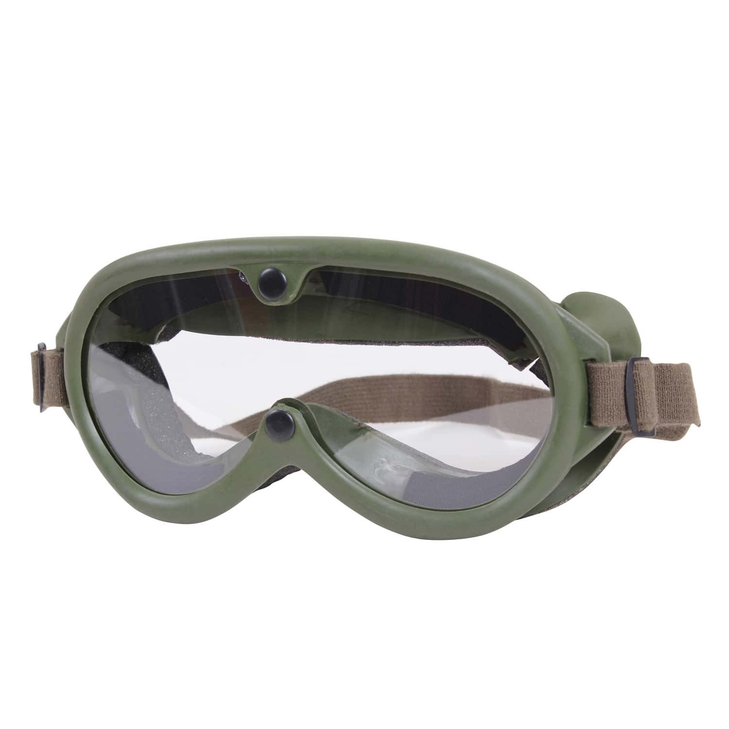 Basic Issue Sun, Wind, and Dust Goggles with Ballistic Lenses