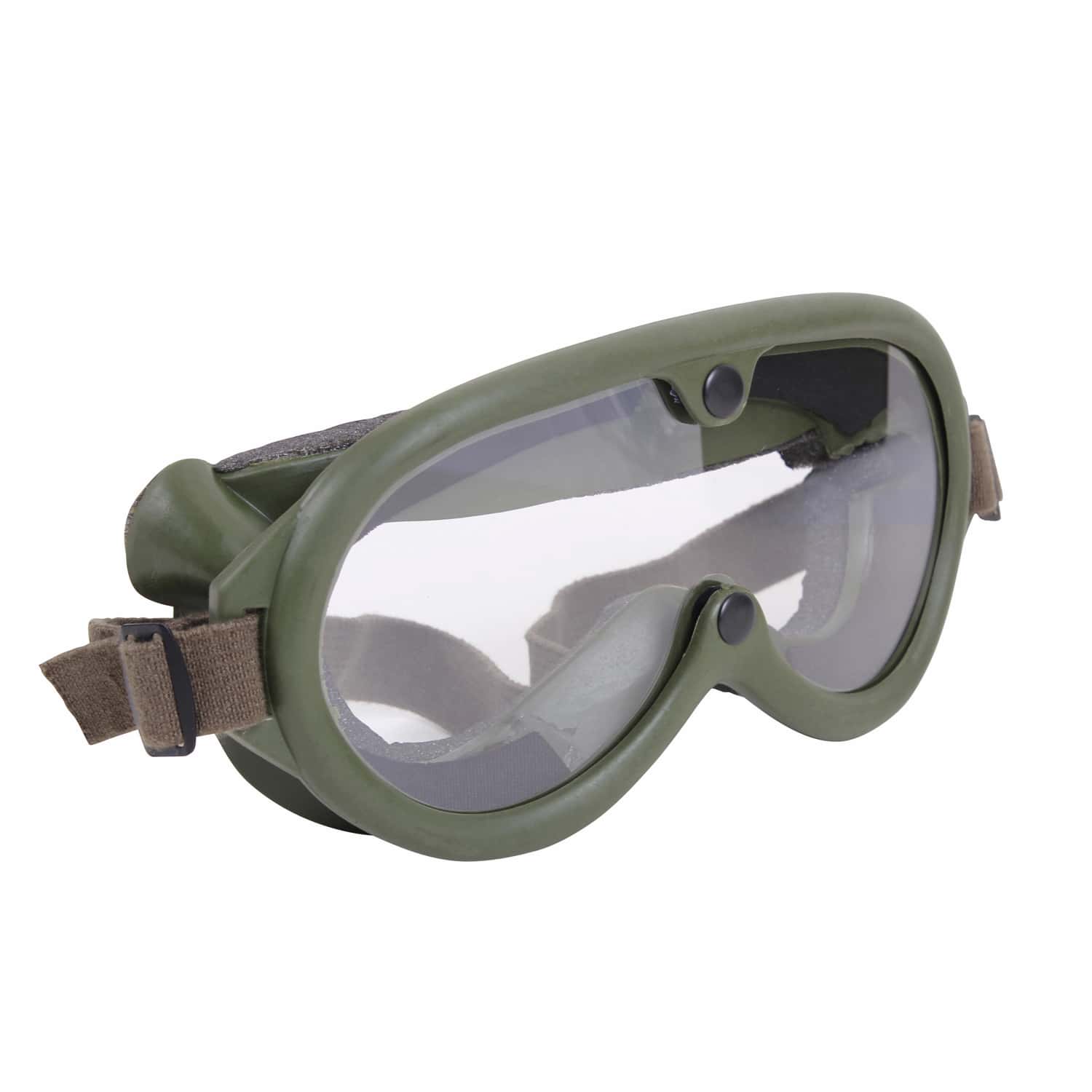 Basic Issue Sun, Wind, and Dust Goggles with Ballistic Lenses