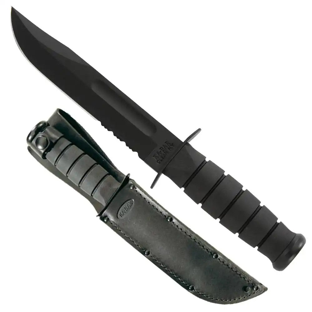 Ka-Bar 7-Inch Black Combat Knife