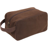 Vintage Military Style Canvas Toiletry Bag