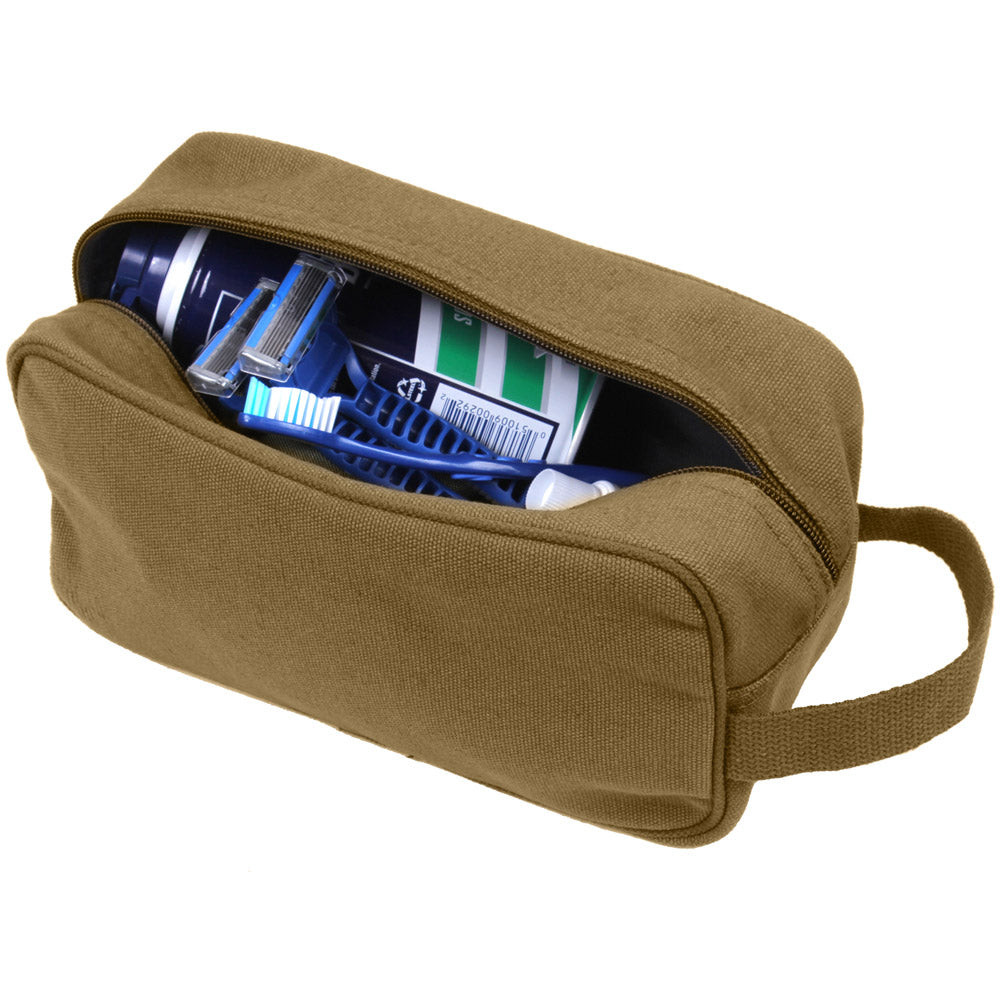 Vintage Military Style Canvas Toiletry Bag