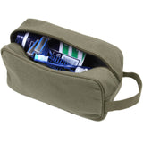 Vintage Military Style Canvas Toiletry Bag