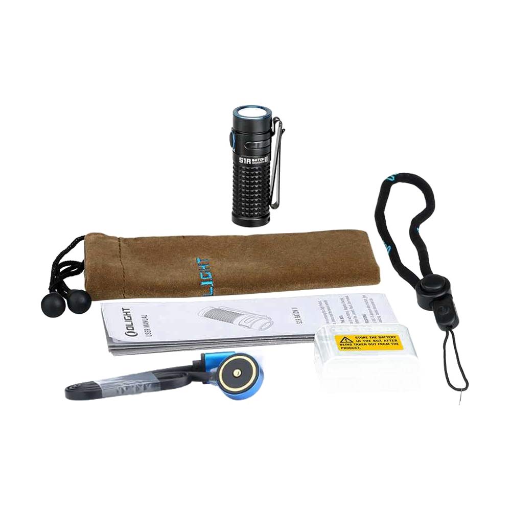 Olight Baton S1R 2.0 Baton Tiny EDC Flashlight 1000 Lumens