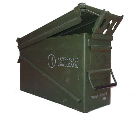 Military Surplus Saw Box Ammo Can