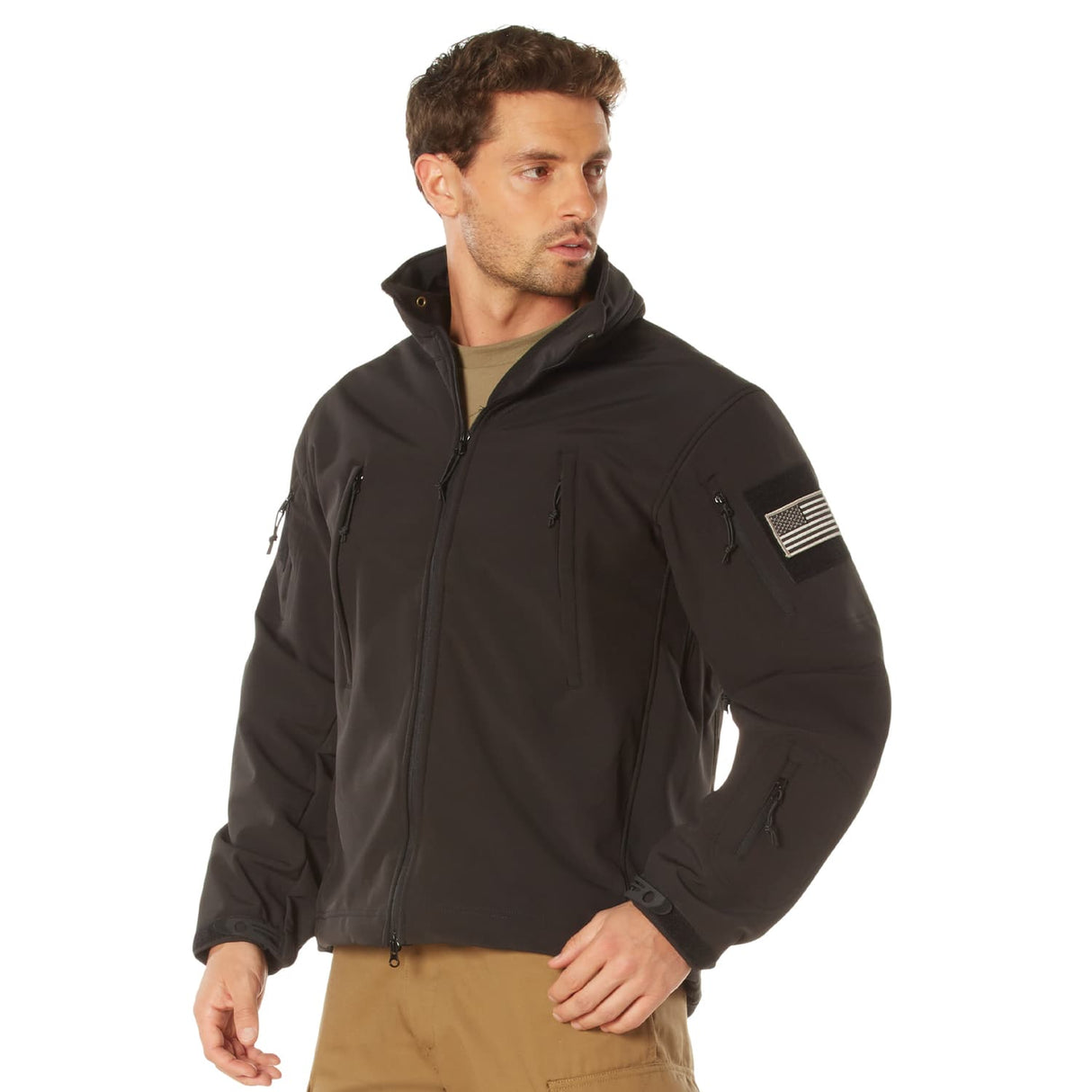 Special Ops Black Soft Shell Jacket