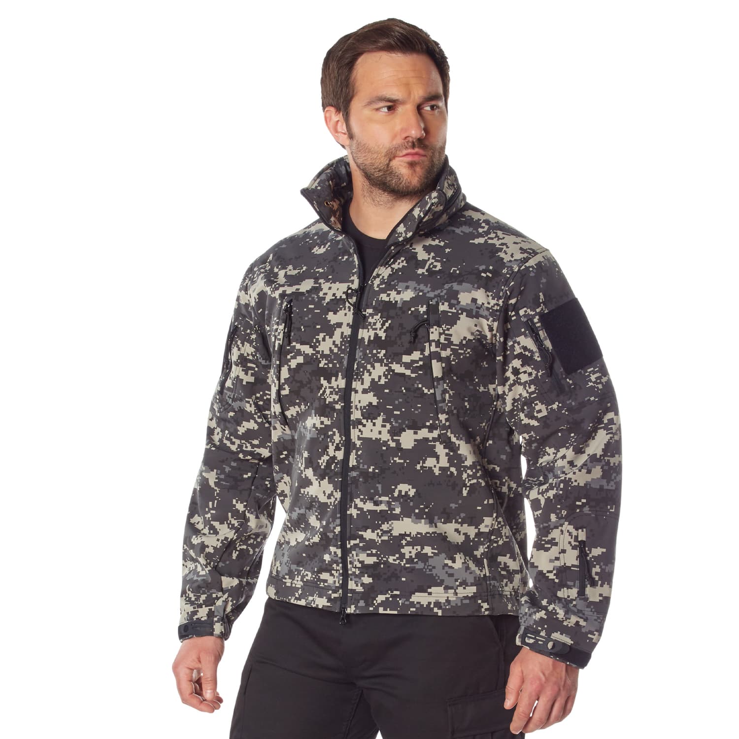 SUBDUED マルチカムミリタリージャケット S Spec Ops Subdued Urban Digital Soft Shell Jacket