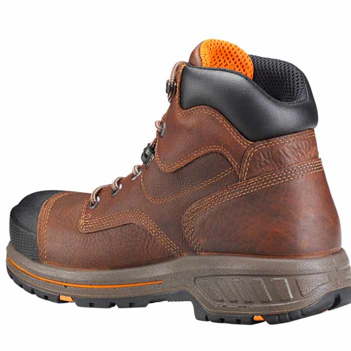 Timberland Helix HD Brown Composite Safety Toe 6-inch Work Boot